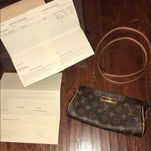 Women’s Eva clutch/cross body bag. 100% authentic